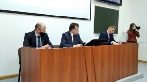 Алексей Лысенко выступил с докладом перед студентами