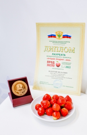 Ставропольские ягодоводы удостоились высшей награды в конкурсе на международной выставке в Москве
